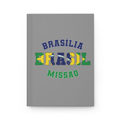 Brazil Brasilia Portuguese - Hardcover Journal