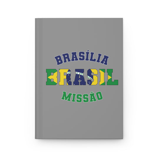 Brazil Brasilia Portuguese - Hardcover Journal