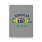 Brazil Brasilia Portuguese - Hardcover Journal