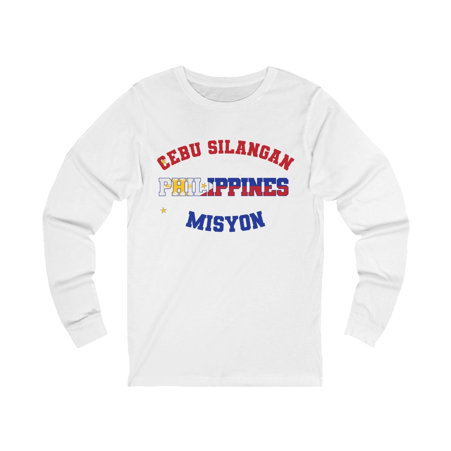 Philippines Cebu East Tagalog - Unisex Long Sleeve Cotton Jersey