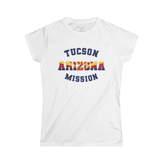 Arizona Tucson English - The Classic P-Day Tee for Ladies