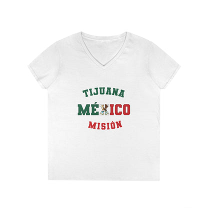 Mexico Tijuana Spanish - Ladies' V-Neck T-Shirt