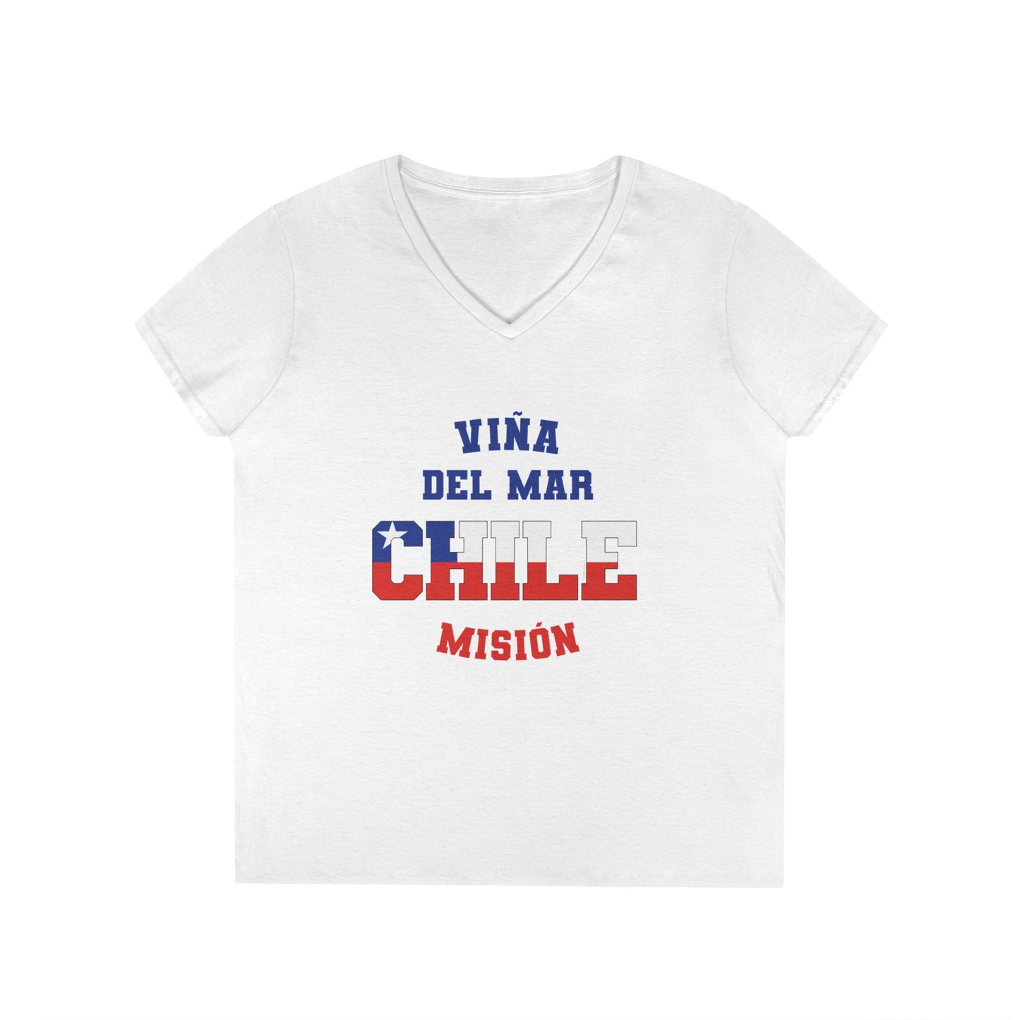 Chile Vina del Mar Spanish - Ladies' V-Neck T-Shirt