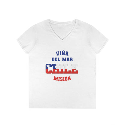 Chile Vina del Mar Spanish - Ladies' V-Neck T-Shirt
