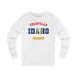 Idaho Pocatello Spanish - Unisex Long Sleeve Cotton Jersey