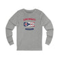 Ohio Cincinnati English - Unisex Long Sleeve Cotton Jersey