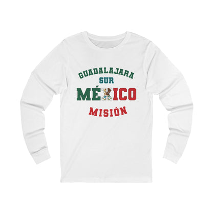 Mexico Guadalajara South Spanish - Unisex Long Sleeve Cotton Jersey