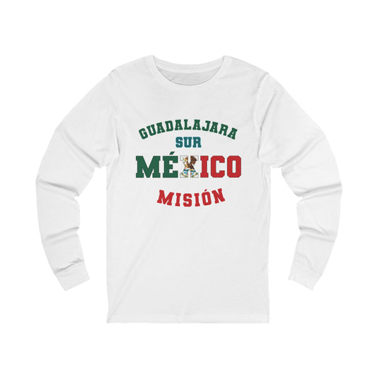 Mexico Guadalajara South Spanish - Unisex Long Sleeve Cotton Jersey