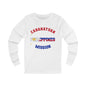 Philippines Cabanatuan English - Unisex Long Sleeve Cotton Jersey
