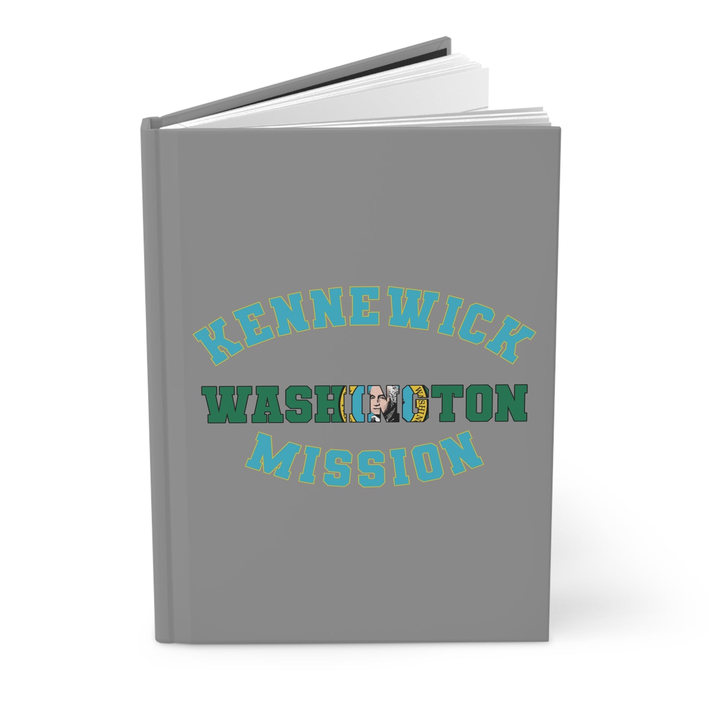 Washington Kennewick English - Hardcover Journal