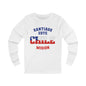 Chile Santiago East Spanish - Unisex Long Sleeve Cotton Jersey