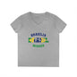 Brazil Brasilia Portuguese - Ladies' V-Neck T-Shirt