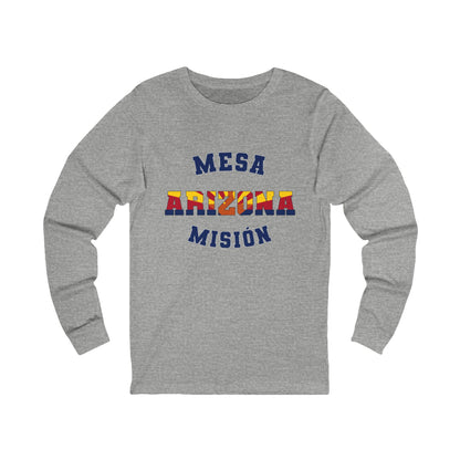 Arizona Mesa Spanish - Unisex Long Sleeve Cotton Jersey