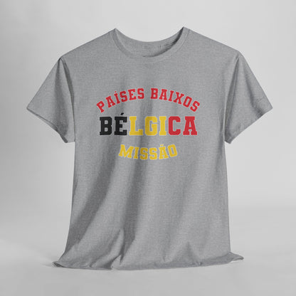 Belgium/Netherlands Portuguese - Belgium Flag - The Classic P-Day T-Shirt