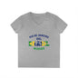 Brazil Rio de Janeiro South Portuguese - Ladies' V-Neck T-Shirt