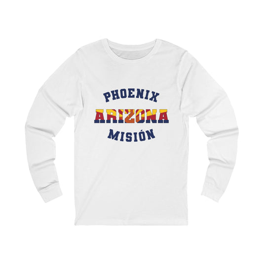 Arizona Phoenix Spanish - Unisex Long Sleeve Cotton Jersey