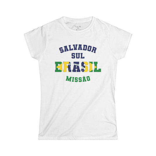 Brazil Salvador South Portuguese - The Classic P-Day Tee for Ladies