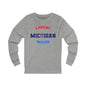 Michigan Lansing Spanish - Unisex Long Sleeve Cotton Jersey