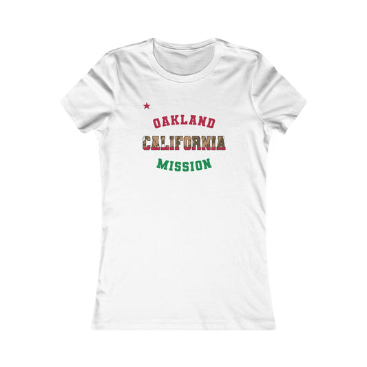 California Oakland English - Ladies' New Favorite Tee