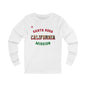 California Santa Rosa English - Unisex Long Sleeve Cotton Jersey