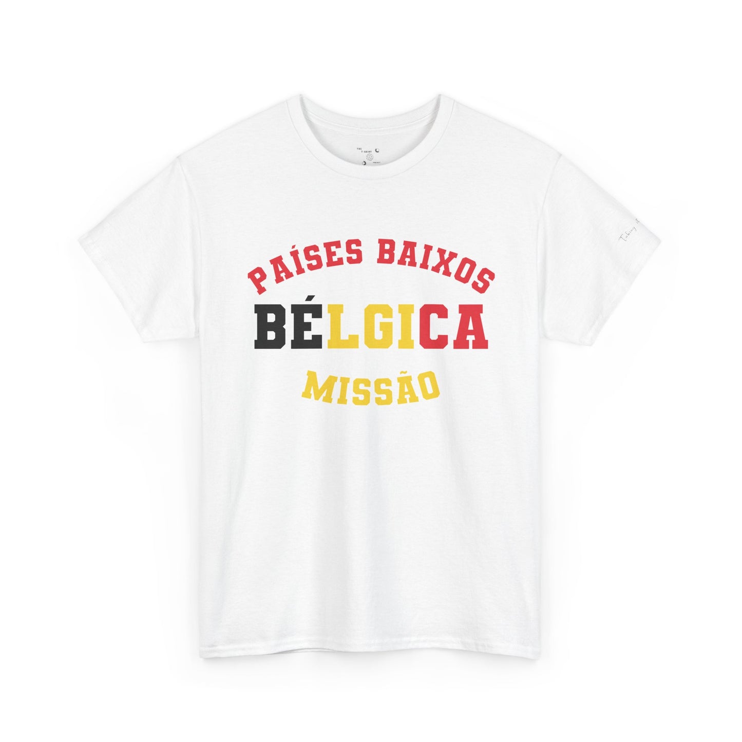Belgium/Netherlands Portuguese - Belgium Flag - The Classic P-Day T-Shirt