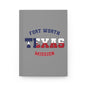 Texas Fort Worth English - Hardcover Journal