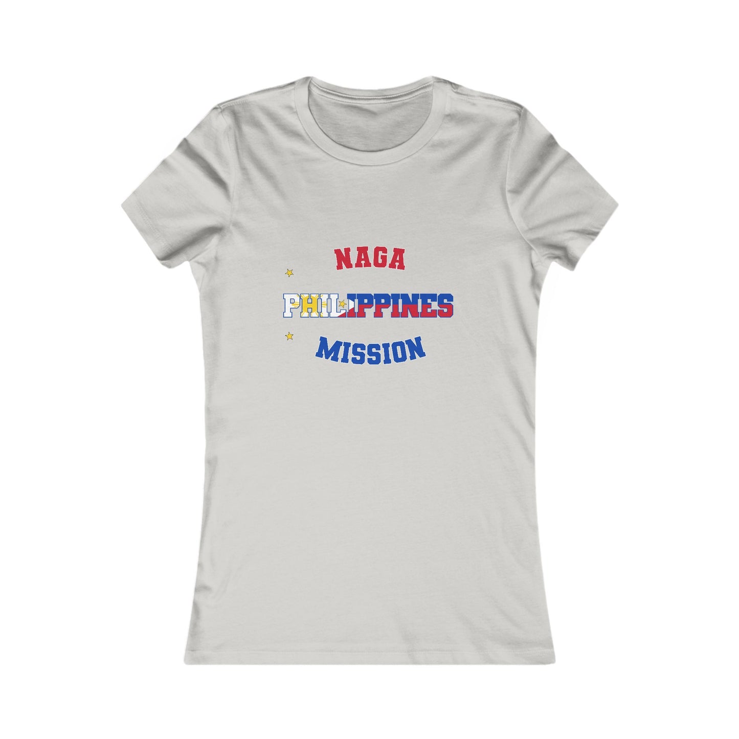 Philippines Naga English - Ladies' New Favorite Tee