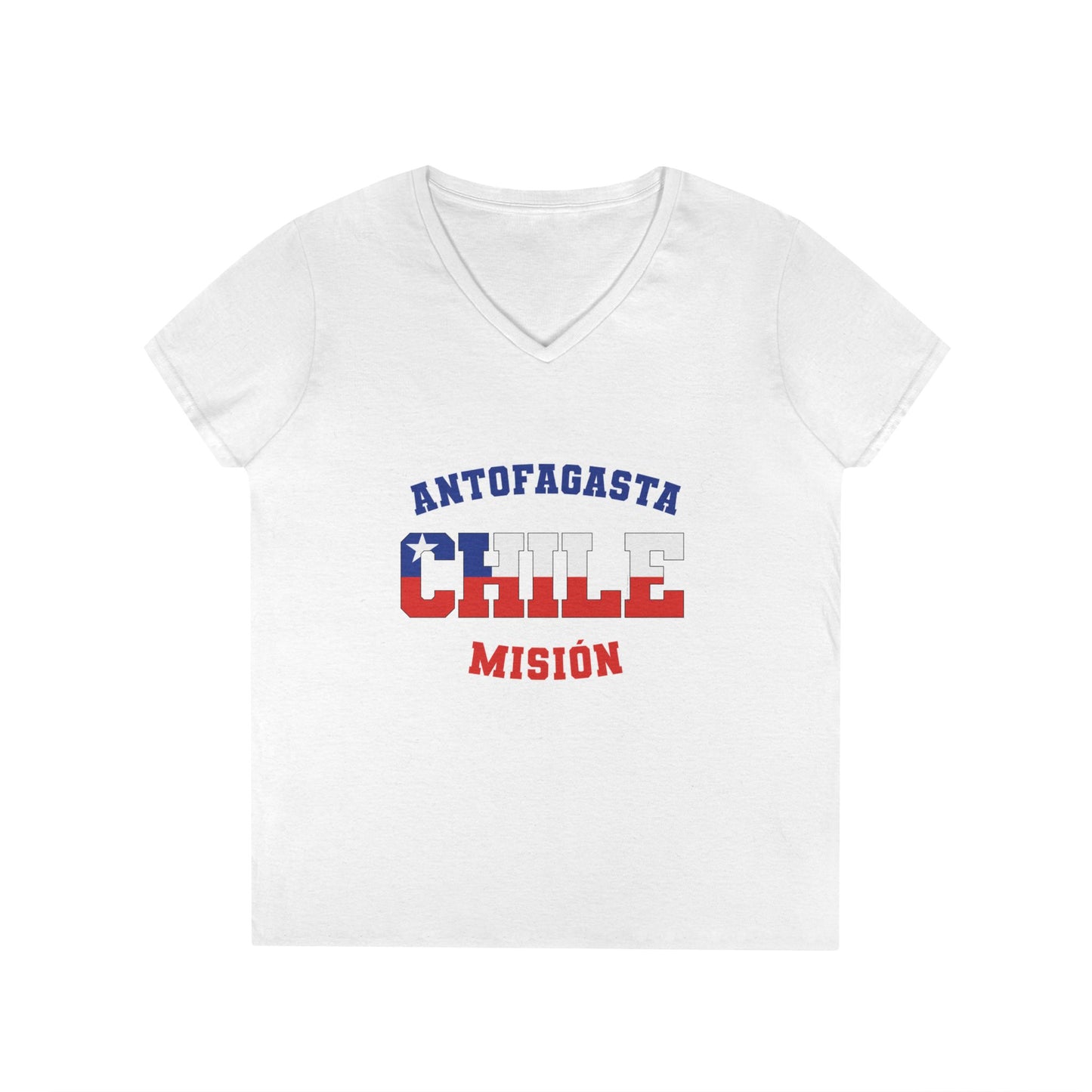 Chile Antofagasta Spanish - Ladies' V-Neck T-Shirt