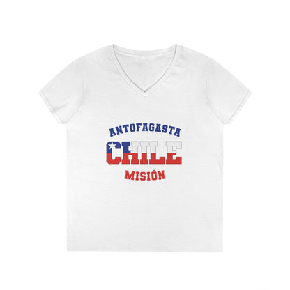 Chile Antofagasta Spanish - Ladies' V-Neck T-Shirt