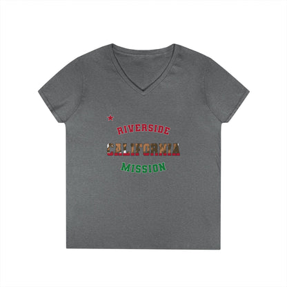 California Riverside English - Ladies' V-Neck T-Shirt
