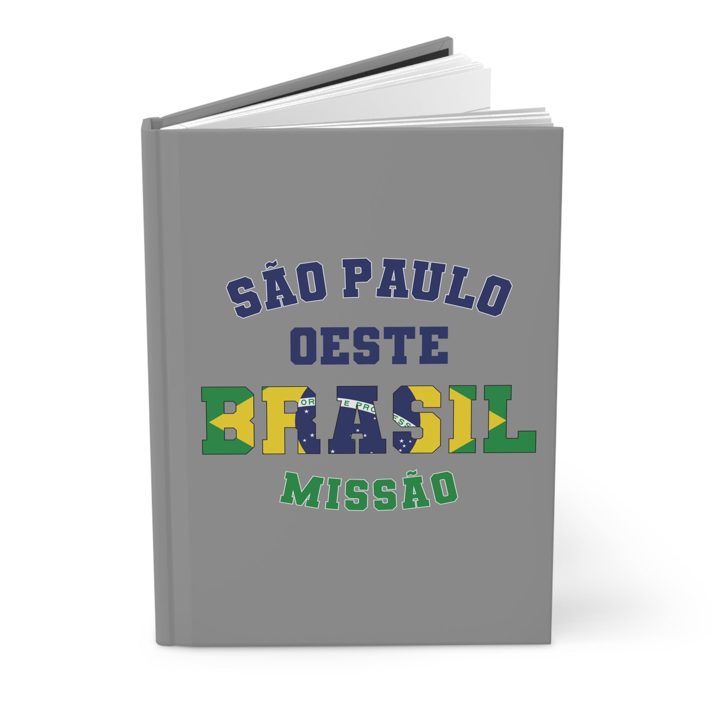 Brazil Sao Paulo West Portuguese - Hardcover Journal