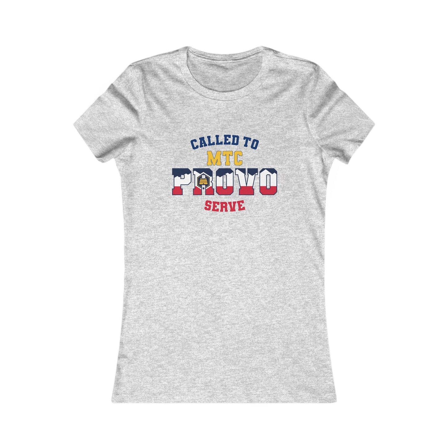 Provo MTC English New Utah Flag - Ladies' New Favorite Tee