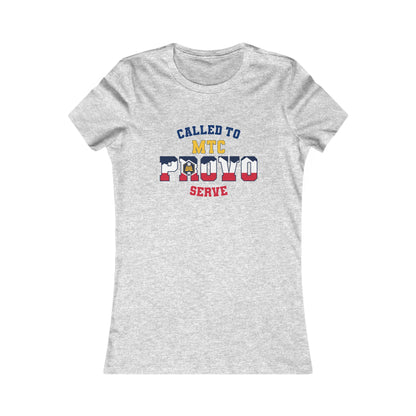 Provo MTC English New Utah Flag - Ladies' New Favorite Tee