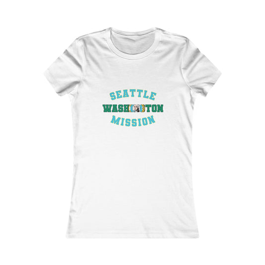 Washington Seattle English - Ladies' New Favorite Tee