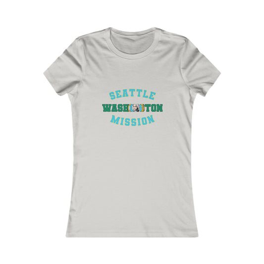 Washington Seattle English - Ladies' New Favorite Tee