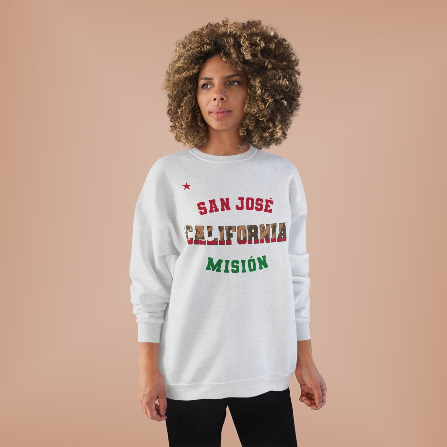 California San Jose Spanish - Unisex EcoSmart® Crewneck Sweatshirt
