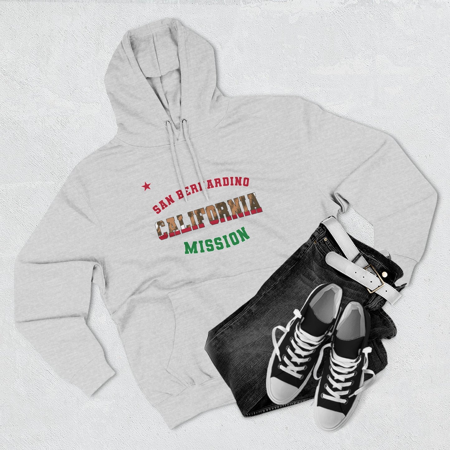 California San Bernadino English - The Relaxed Hoodie