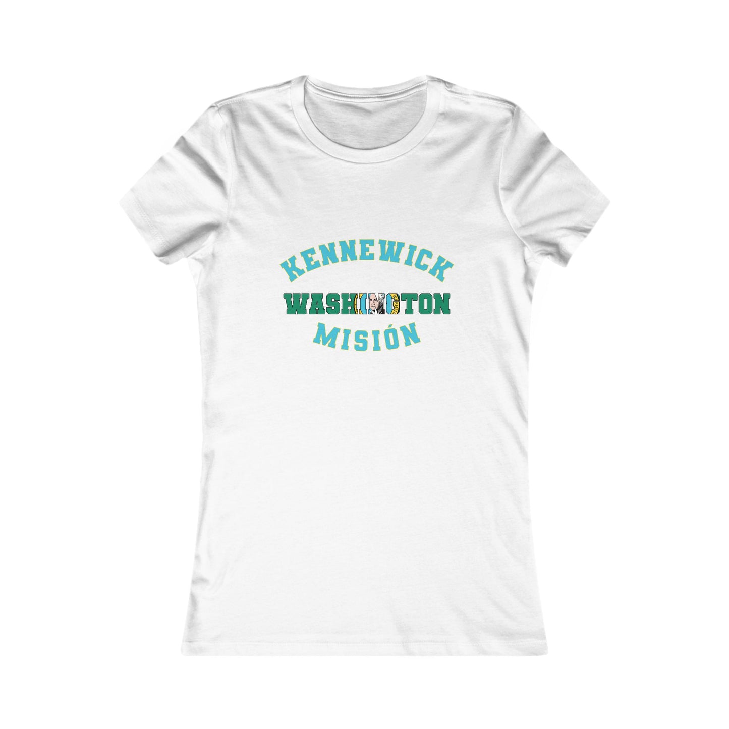 Washington Kennewick Spanish - Ladies' New Favorite Tee