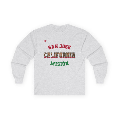 California San Jose Spanish - Unisex Long Sleeve Cotton Tee