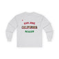 California San Jose Spanish - Unisex Long Sleeve Cotton Tee