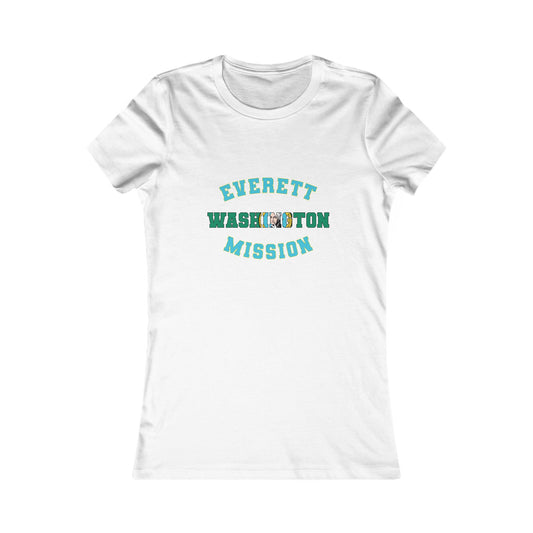 Washington Everett English - Ladies' New Favorite Tee