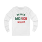 Mexico Oaxaca Spanish - Unisex Long Sleeve Cotton Jersey