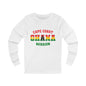 Ghana Cape Coast English - Unisex Long Sleeve Cotton Jersey
