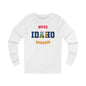 Idaho Boise English - Unisex Long Sleeve Cotton Jersey