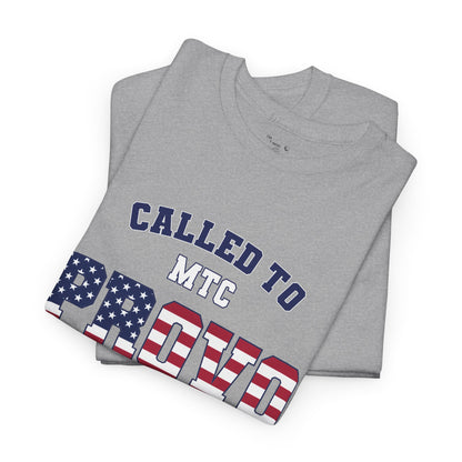 Provo MTC English USA Flag - The Classic P-Day T-Shirt