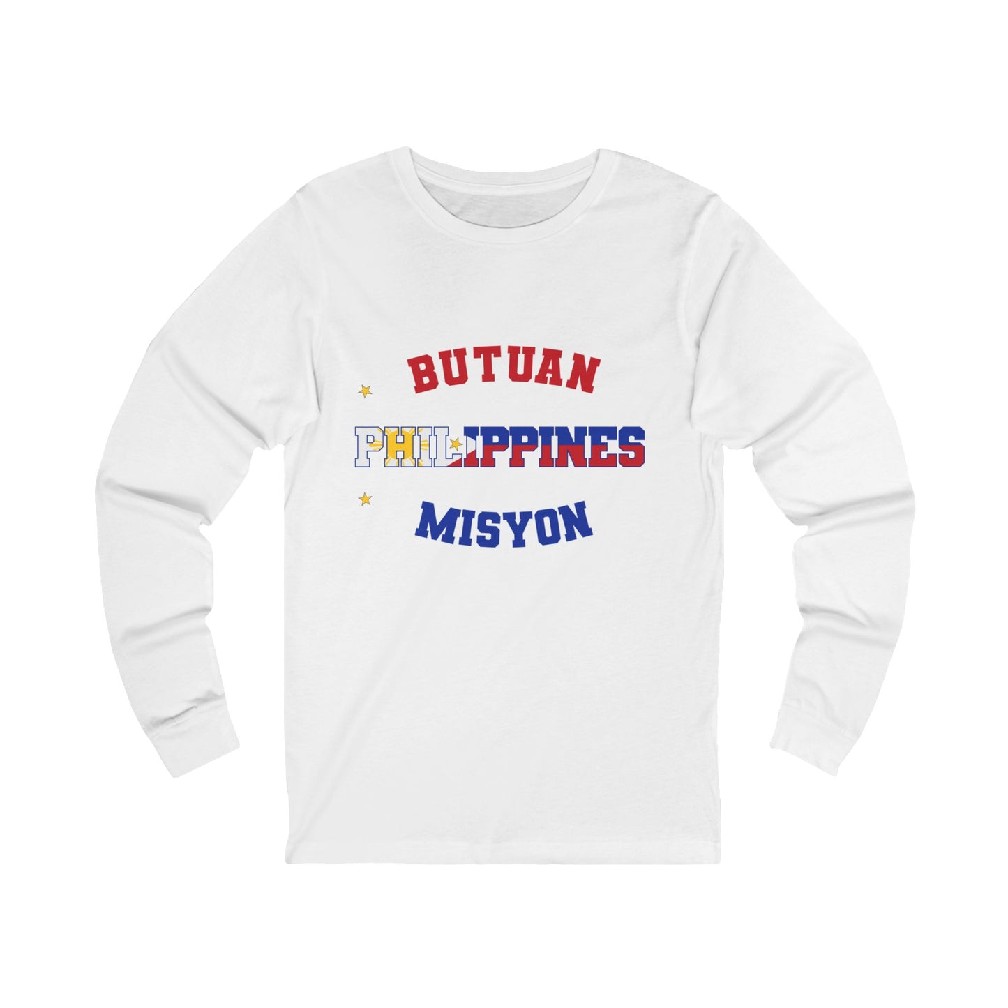 Philippines Butuan Tagalog - Unisex Long Sleeve Cotton Jersey