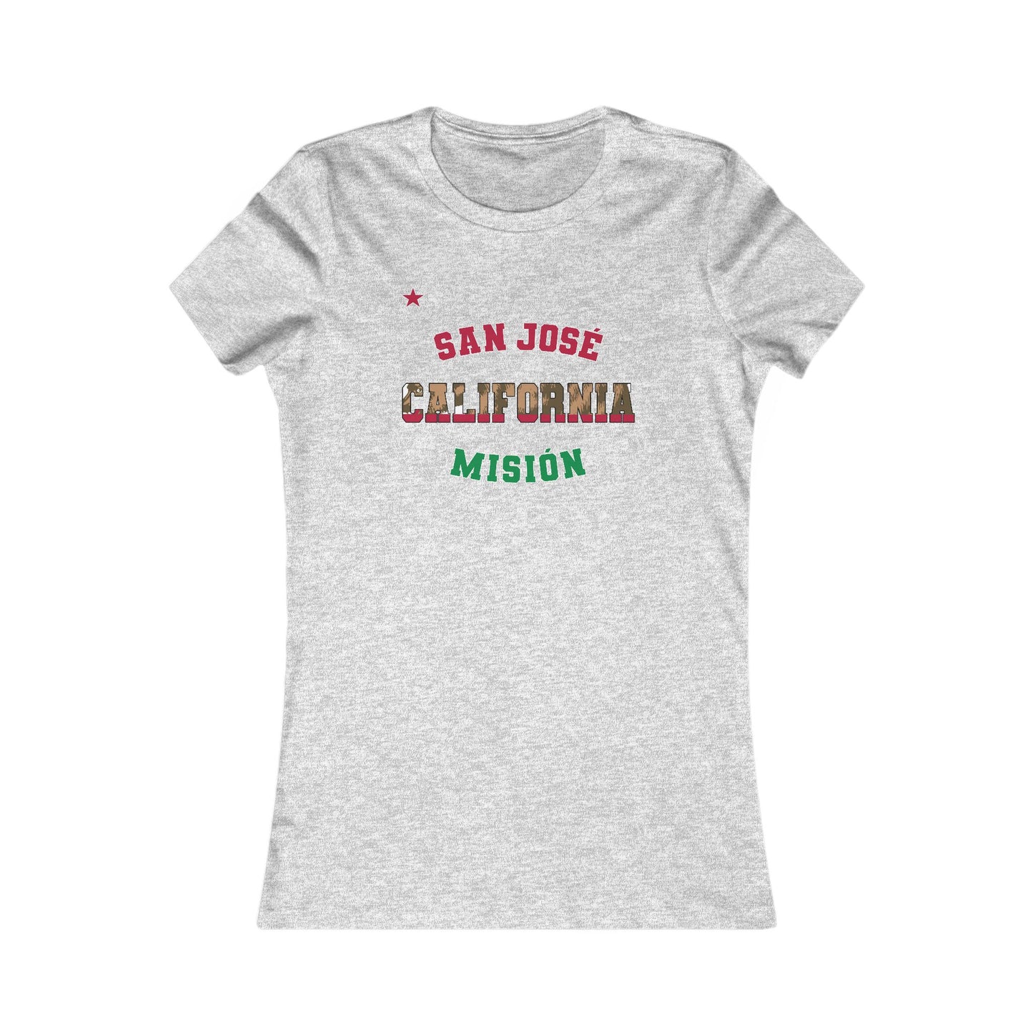 California San Jose Spanish - Ladies' New Favorite Tee