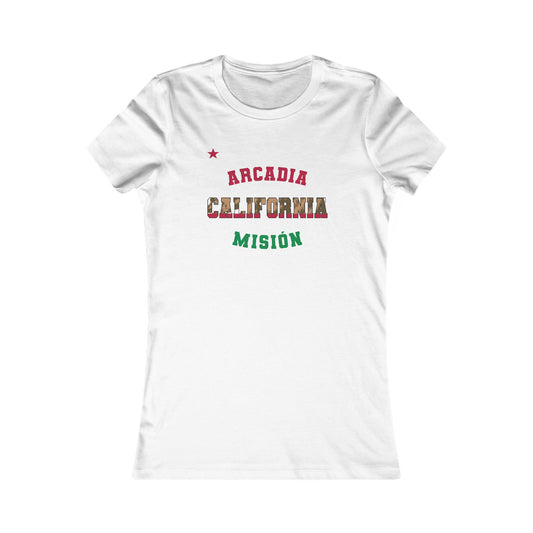 California Arcadia Spanish - Ladies' New Favorite Tee