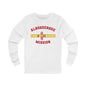 New Mexico Albuquerque English - Unisex Long Sleeve Cotton Jersey