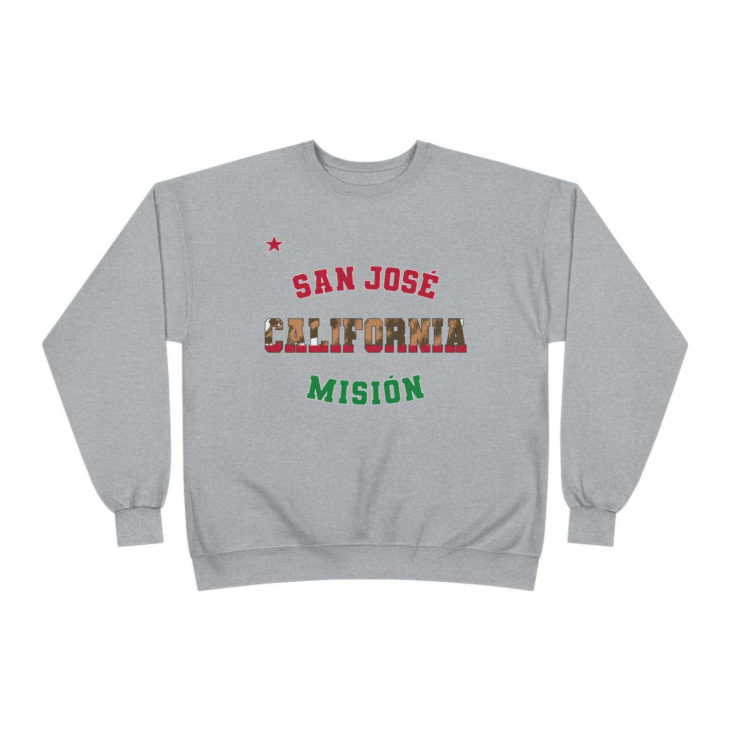 California San Jose Spanish - Unisex EcoSmart® Crewneck Sweatshirt